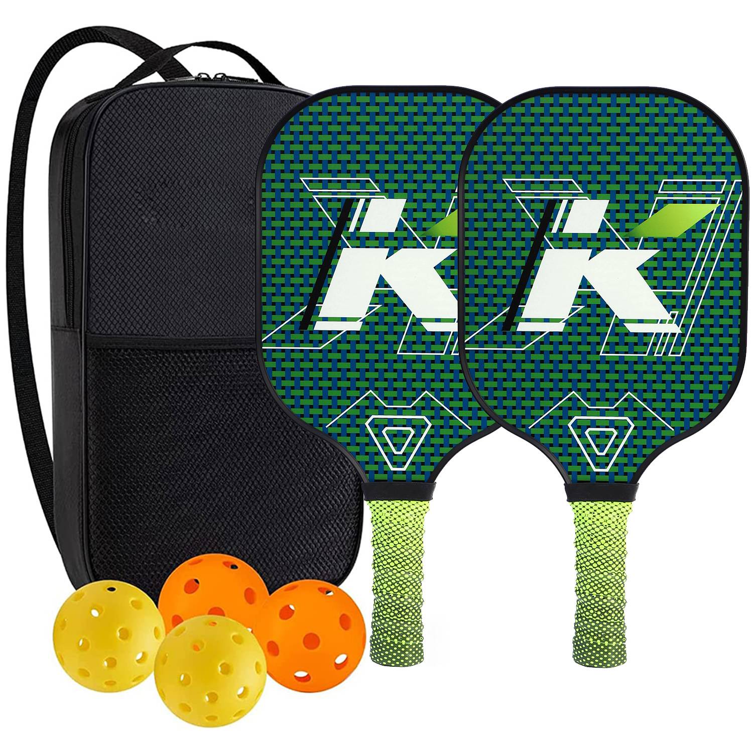 [Glass Fiber] 2 shots+4 balls+1 bag [Green K]